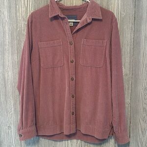 LL bean Corduroy button up